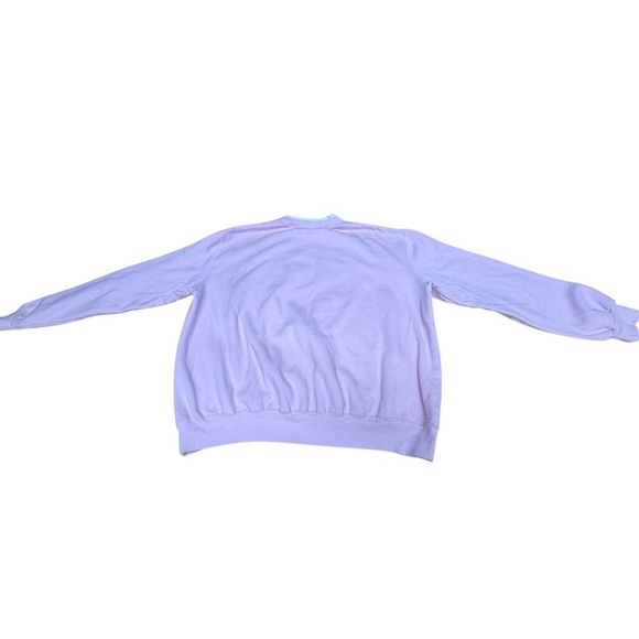 Decorated Originals Pink Snowman Graphic Crewneck Sweatshirt Womens XL Christmas - Picture 10 of 11